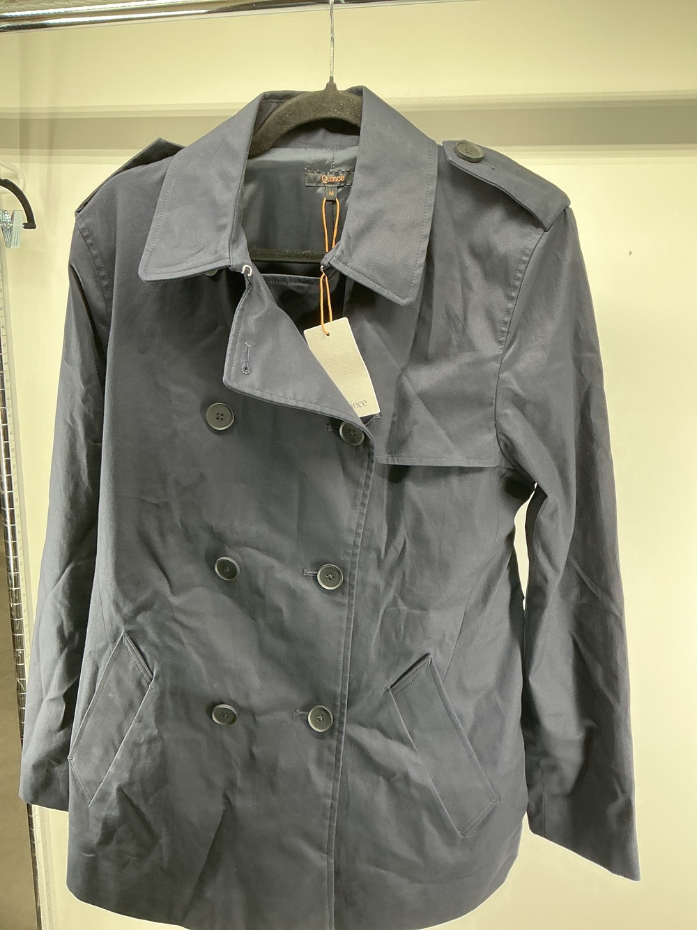 Comfort Stretch Short Trench Coat
